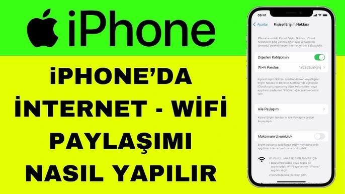 iPhone Mobil Veri Paylaşımı Nasıl Yapılır?